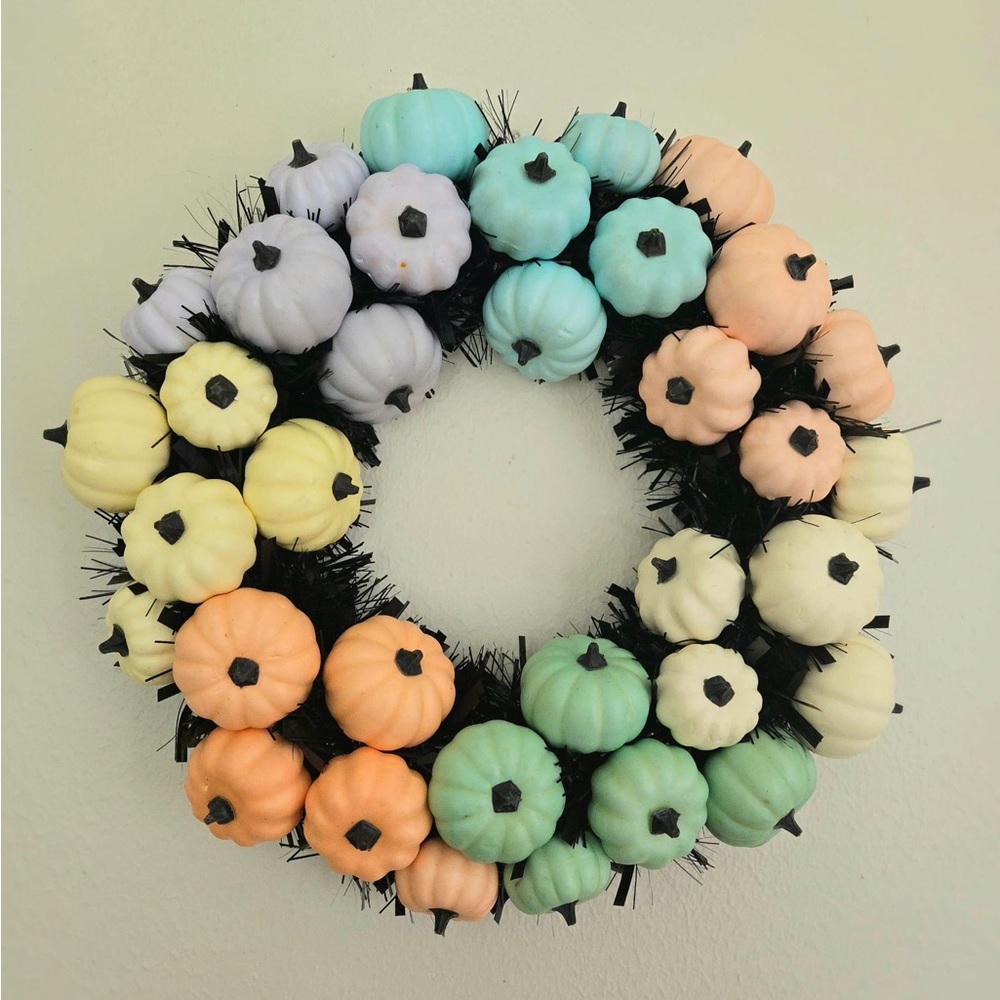 Pastel Fall Wreath